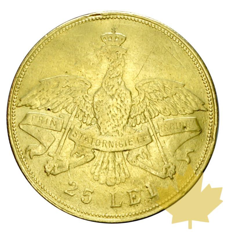 ROMANIA-1906-25 Lei-Carol I 1866-1914-TB - 20181022150015_25lei-1906-romania-2.JPG