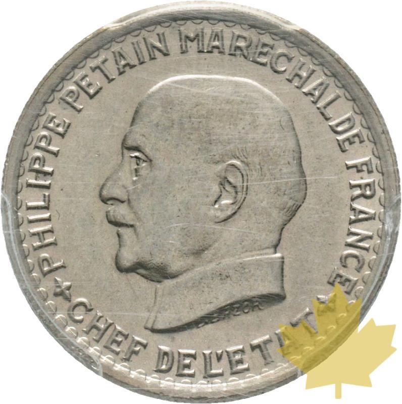FRANCE-1941-5 FRANCS-PETAIN-PCGS Genuine-presque FDC - 20181128161435_5FRANCS-PETAIN-1941-1.jpg