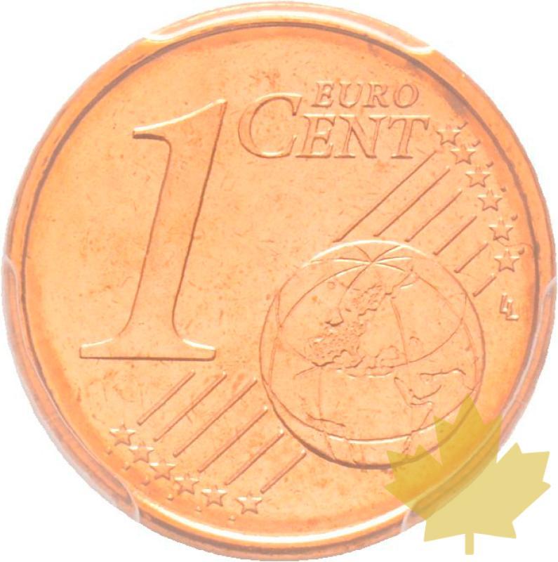 EUROPE-Monnaie de 1 centime d’euro, double face-PCGS MS67 - 20181129114013_1cent-euro-error-mint-1.jpg