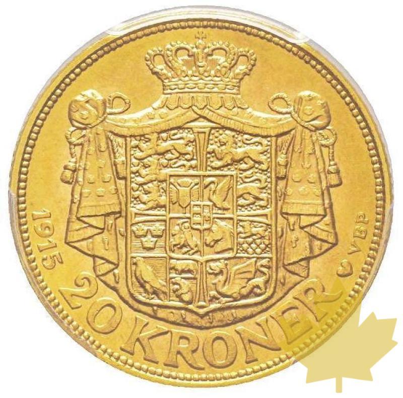 DANEMARK-1915 VBP-20 KRONER- Christian X-PCGS MS63 - 20181206154626_20kroner-1915-danemark.jpg