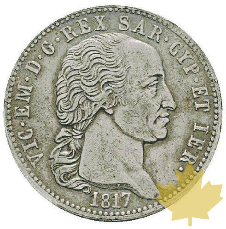 ITALIE-1817 L-5 LIRE-Vittorio Emanuele I-PCGS XF45 - 20181212121549_5lire-1817-xf45copia.jpg