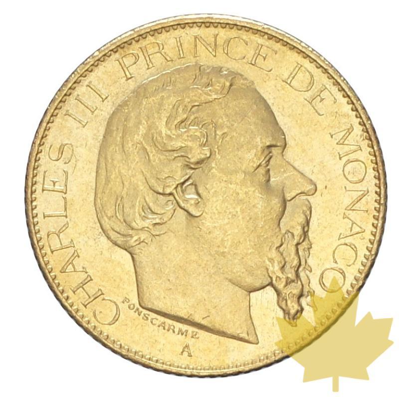 MONACO-1878-20 FRANCS CHARLES III-FDC - 20181213115644_20francs-monaco-1878-1.JPG