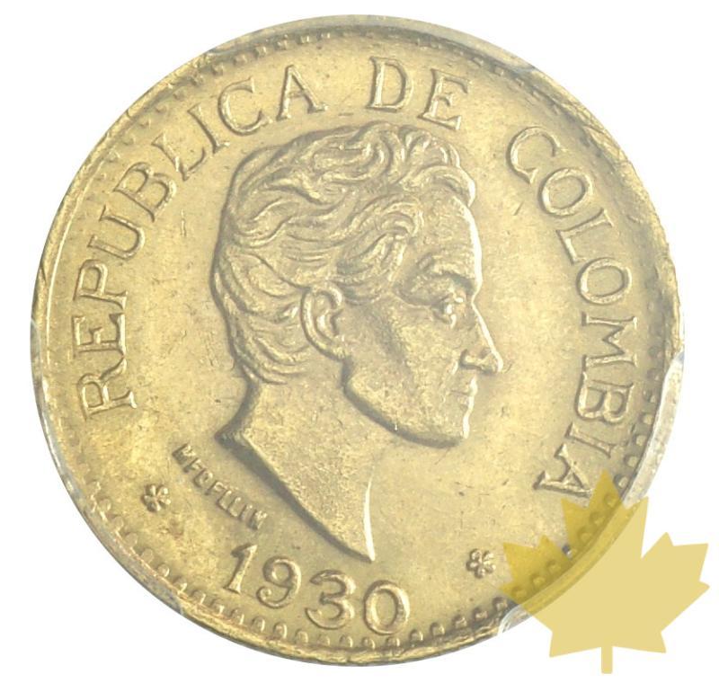 COLOMBIE-1930-5 PESO-PCGS MS64 - 20190104114939_5PESO-COLOMBIA-1930-1.JPG