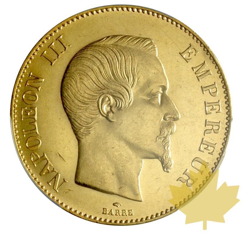 FRANCE-1859A-100 FRANCS-NAPOLEON III-PCGS MS62 - 20190122141047_100francs-1859-paris-1.JPG