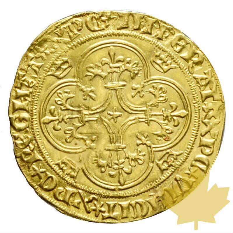 FRANCE-ÉCU D'OR- Charles VI (1380-1422)-presque FDC - 20190123142418_ecu-or-montpellier-2.JPG