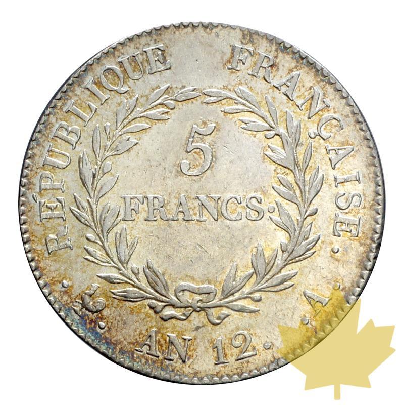 FRANCE-AN 12A-5 FRANCS-PREMIER CONSUL-presque SUP - 20190130111233_5FRANCS-AN12-PARIS-2.JPG