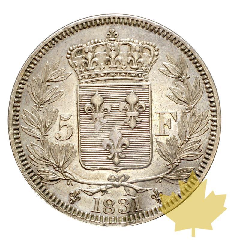 FRANCE-1831-5 FRANCS-HENRI V ROI DE FRANCE-SUP+ - 20190130111949_herni-V-5FRANCS-1831-2.JPG
