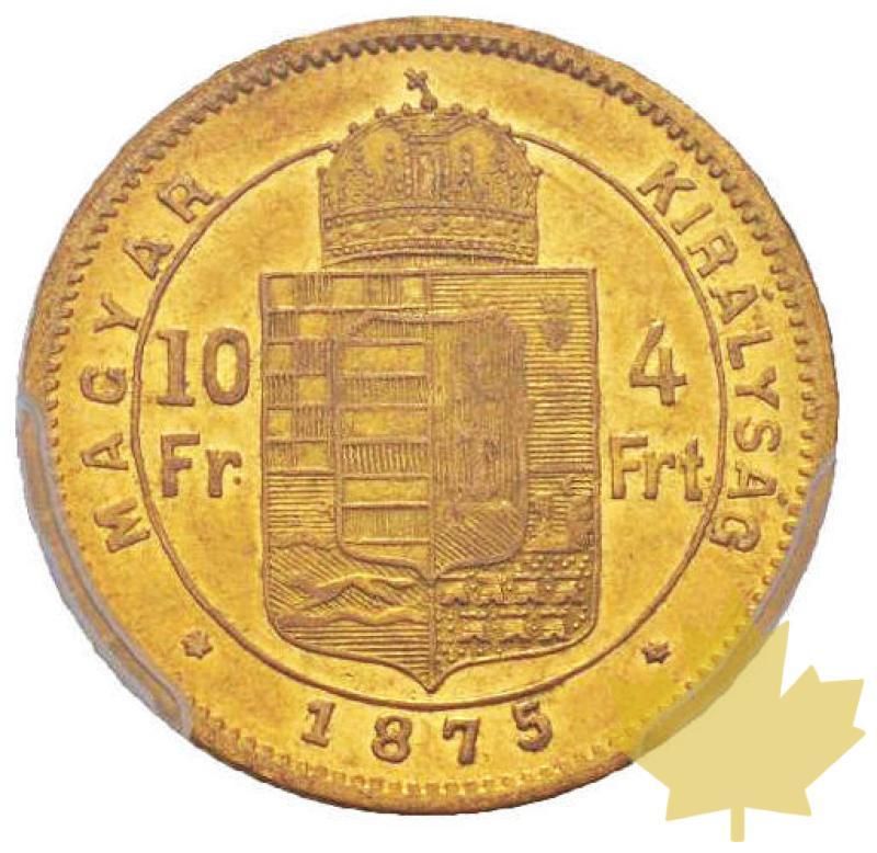 HONGRIE-1875 KB-4 FLORINS-PCGS XF45 - 20190218151844_4florins-xf45-hungary2.jpg