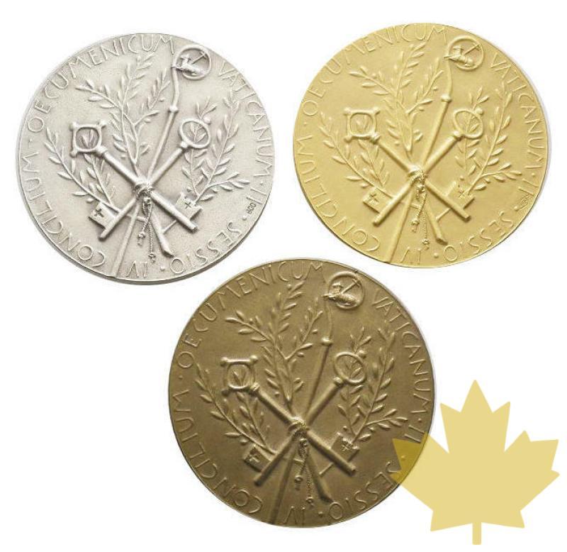 VATICAN-1964-SÉRIE DE 3 MÉDAILLES-Paolus VI -FDC - 20190225144340_vatican-medaglie-1964-2.jpg
