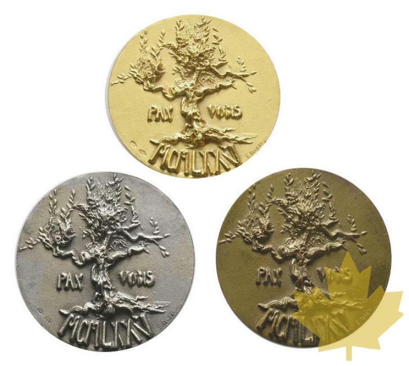VATICAN-1975-SÉRIE DE TROIS MÉDAILLES-Paolus VI-FDC - 20190225144641_VATICAN-1975-MEDAGLIE-1.jpg