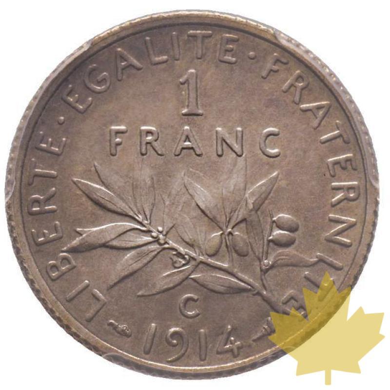 FRANCE-1914C-1 FRANC-Castelsarrasin-SUP-FDC-RARE - 20190228103456_1franc-1914c-FDC-2.jpg