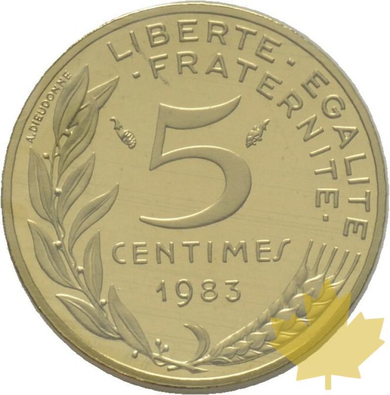FRANCE-1983-5-CENTIMES-MARIANNE-PIEFORT-FDC-RARE - 20190305144734_5-CENTS-MARIANNE-PIEFORT2.jpg