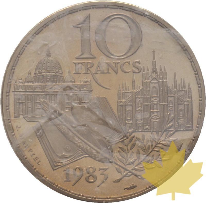 FRANCE-1983-10-FRANCS-STENDHAL-PIEFORT-FDC - 20190305162053_10-FRANCS-STENDHAL-PIEFPRT2.jpg