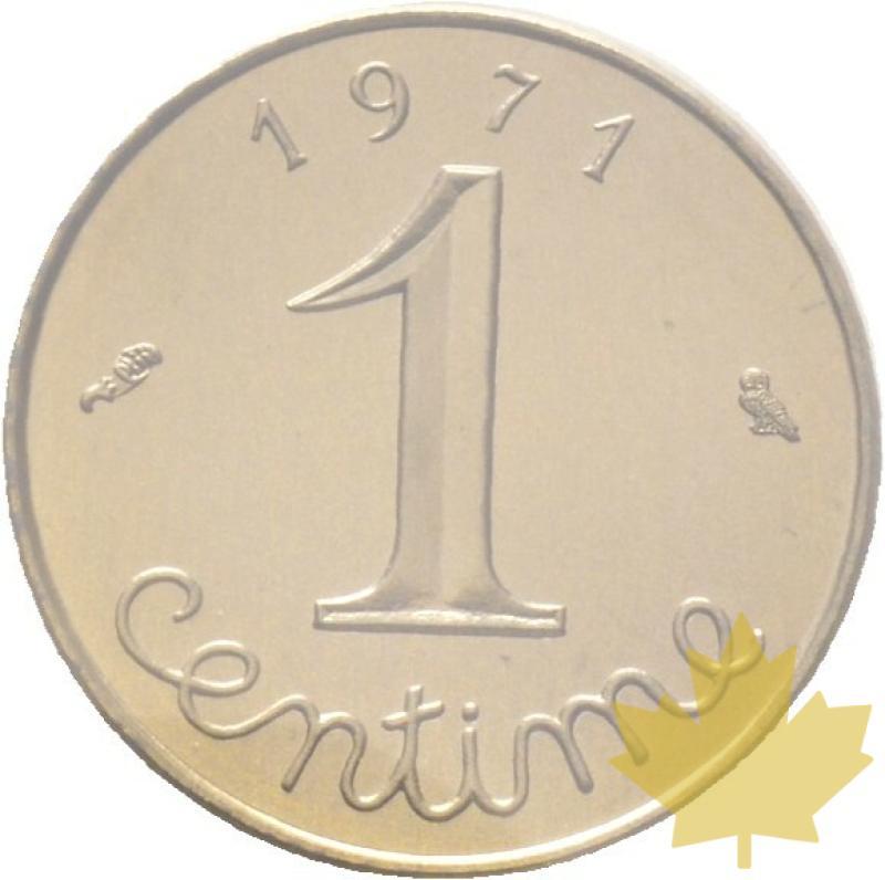 FRANCE-1971-1-CENTIME-EPI-PIEFORT-FDC - 20190306094626_1-CENT-1971-PIEFORT1.jpg