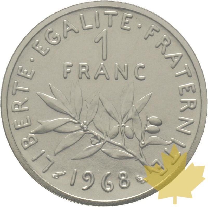 FRANCE-1968-1-FRANC-PIEFORT-FDC - 20190307160644_1-franc-1968-piefort2.jpg