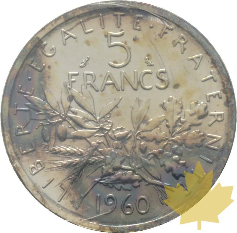 FRANCE-1960-5-FRANCS-SEMEUSE-ARGENT-PIEFORT-FDC - 20190311112950_1960-5-francs-semeuse1.jpg