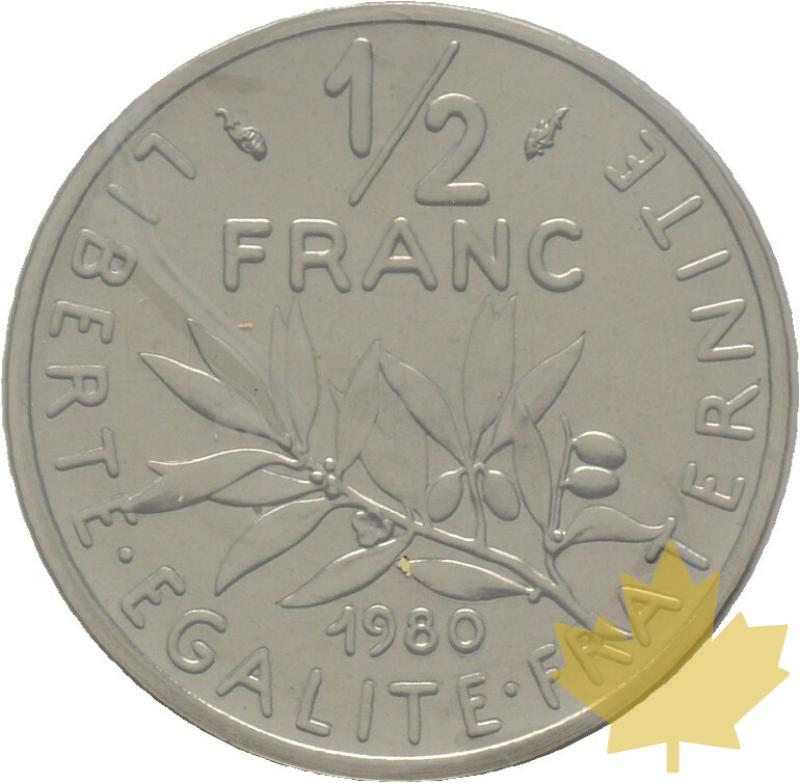 FRANCE-1980-1/2-FRANC-SEMEUSE-PIEFORT-FDC - 20190311135801_1980--franc-semeuse1.jpg