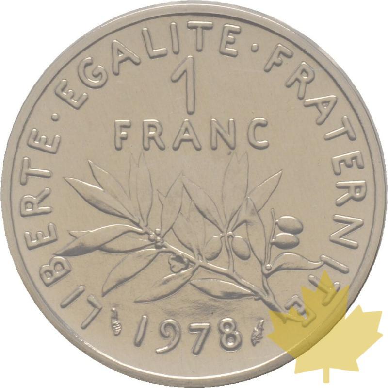 FRANCE-1978-1-FRANC-SEMEUSE-PIEFORT-FDC - 20190312125515_1978-1-franc-semeuse1.jpg