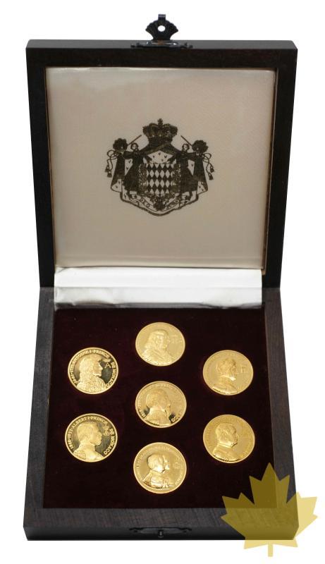 MONACO-COFFRET DE 7 MÉDAILLES DES PRINCES-PROOF - 20190328173100_monaco-coffret-medailles.JPG