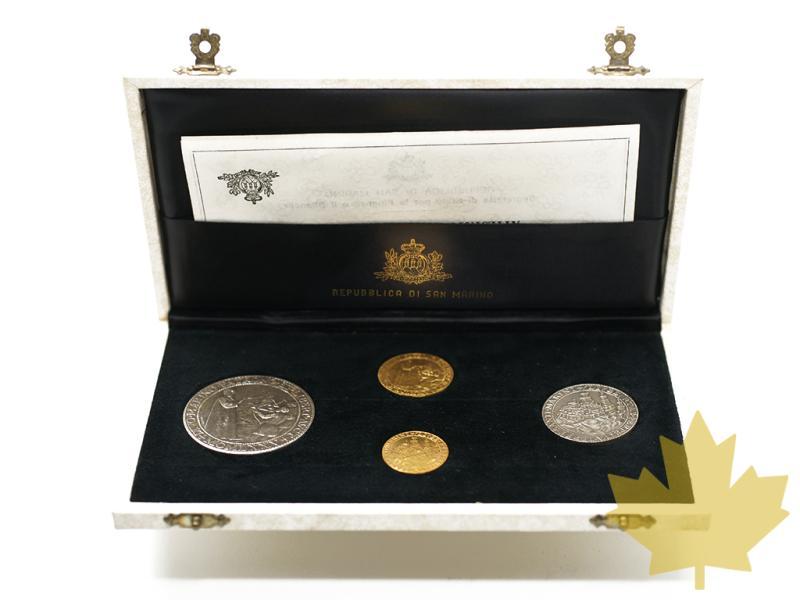 S. MARIN-1975-Coffret-Antichi Sigilli di Stato-FDC - 20190328174624_s-marin-1975-cofanetto-1.JPG