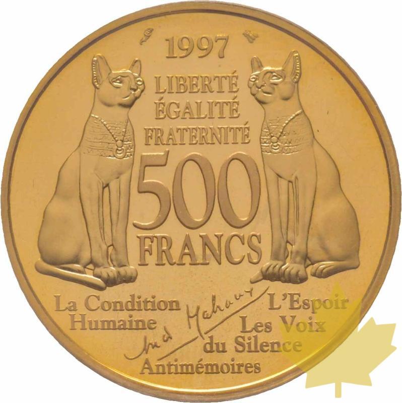 FRANCE-1997-500-FRANCS-ANDRÉ MALRAUX-PROOF - 20190401153014_France-500-francs-malraux1.jpg
