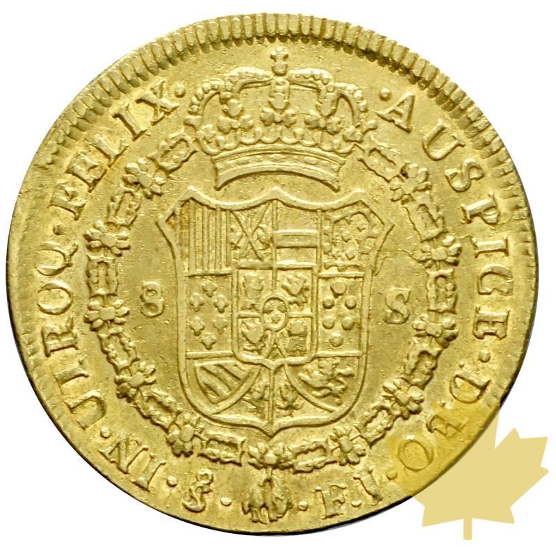 CHILE-1811 SO FJ-8 ESCUDOS-Ferdinand VII-Santiago-presque SUP - 20190401164759_8escudos-1811-2.JPG