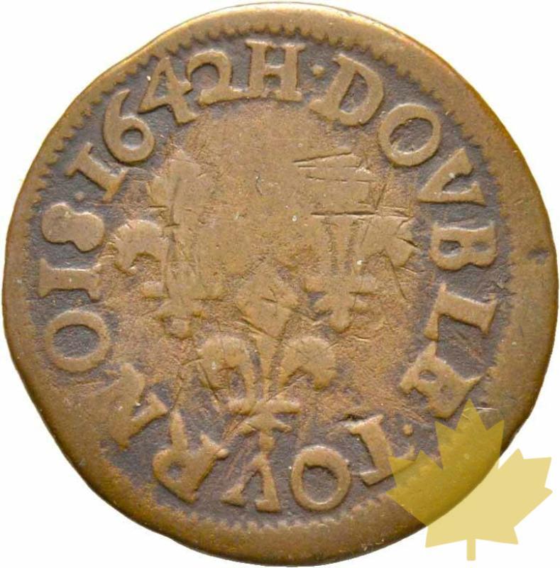 FRANCE-1642 H-LOUIS XIII-Double Tournois de Warin-TB - 20190426101448_doubletournois-1642-2.jpg