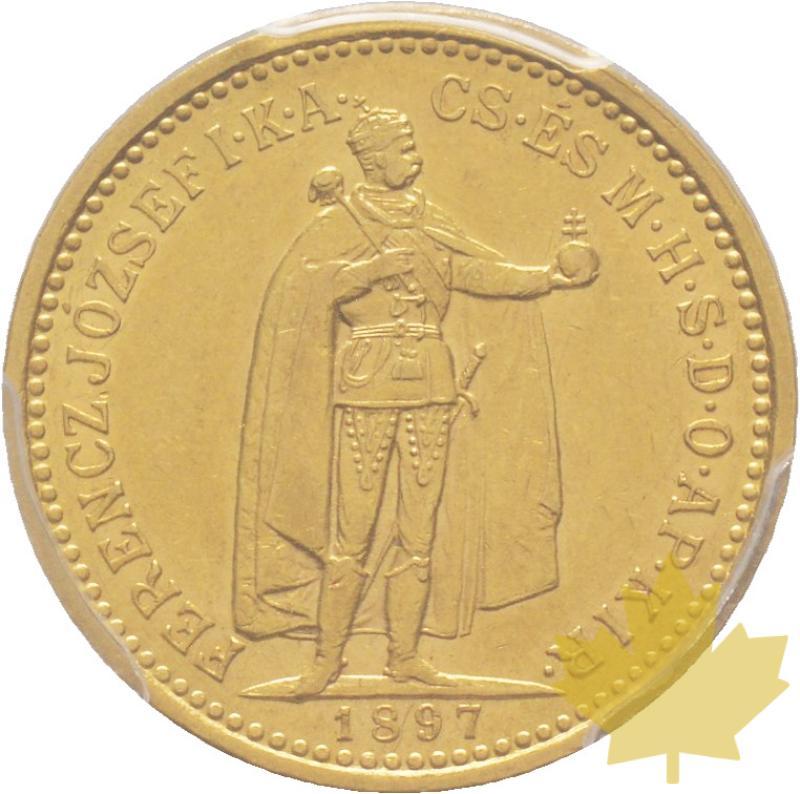 HONGRIE-1897 KB-10 Korona-PCGS AU58 - 20190507093537_10korona1897-au58-1.jpg