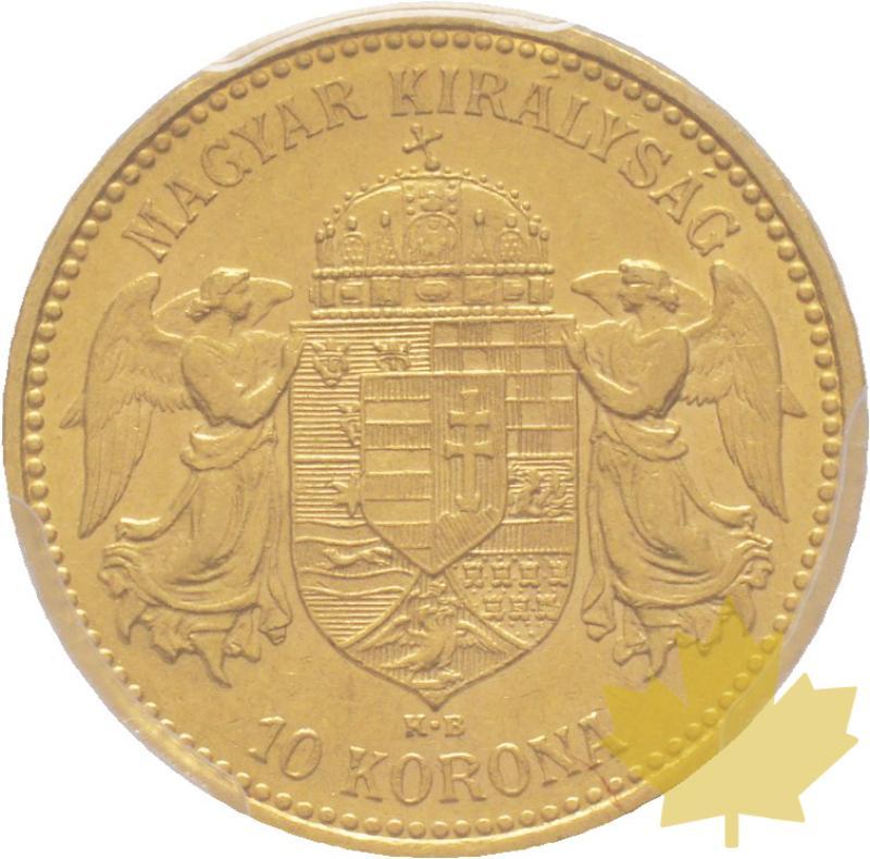 HONGRIE-1897 KB-10 Korona-PCGS AU58 - 20190507093537_10korona1897-au58-2.jpg