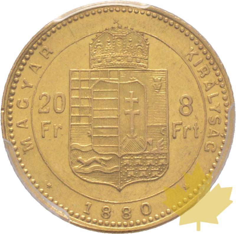 HONGRIE-1880 KB-8 Florins-PCGS AU58 - 20190507094401_8florins-1880-AU58-2.jpg