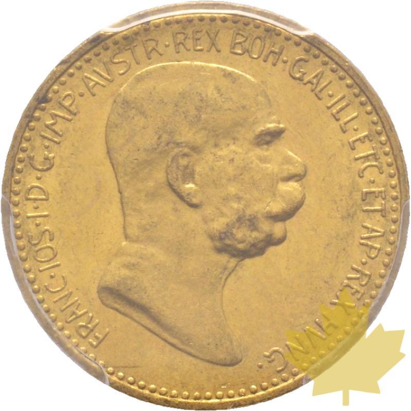 AUTRICHE-1908-10 COURONNES-PCGS MS62 - 20190507094708_10CORONA-1908-MS62-1.jpg