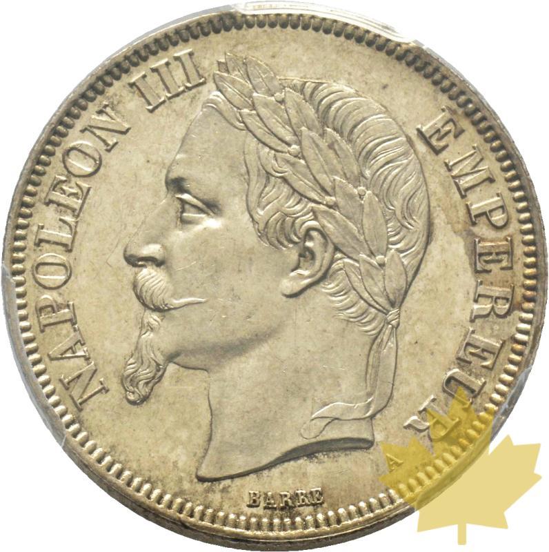 FRANCE-1870A-2 FRANCS-NAPOLEON III-PCGS MS63 - 20190522151417_2francs-1870-paris-ms63-1.jpg