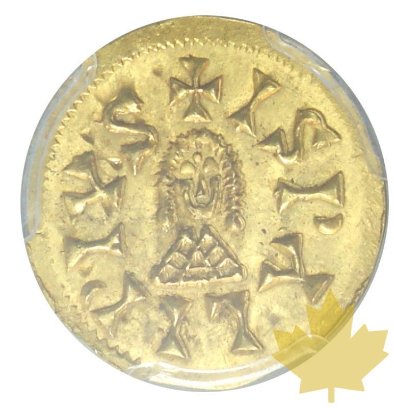 Visigoths-Tremissis-Sisebut (612-621)-PCGS MS64 - 20190604153353_tremissis-ISPALIS-2.JPG