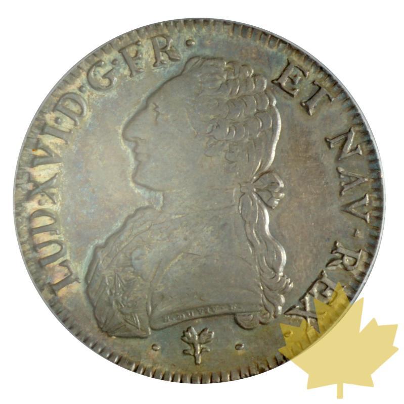 FRANCE-1788 L-ÉCU AUX BRANCHES D'OLIVIER-PCGS AU58 - 20190614164735_ecu-1788-bayonne-1.JPG