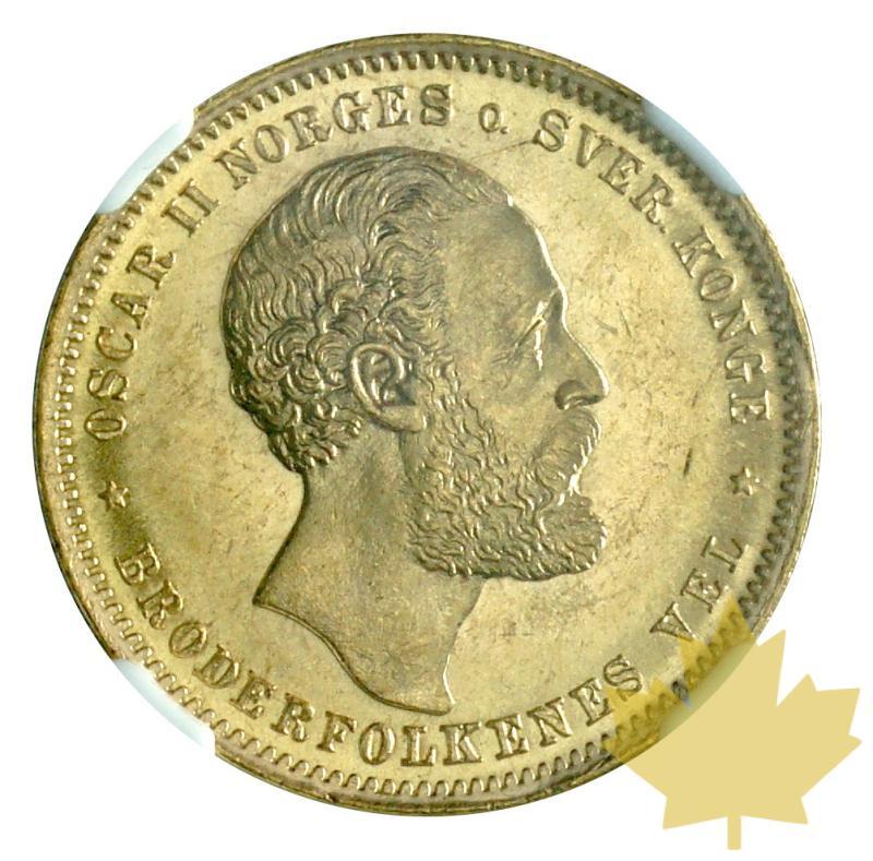NORVEGE-1902-20 KRONER-Oscar II-NGC MS64 - 20190614165739_20KRONER-1902-NGC-MS64-1.JPG