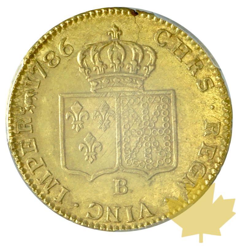 FRANCE-1786B-DOUBLE LOUIS D'OR-Louis XVI-PCGS MS61 - 20190617095842_2LOUIS-1786B-ROUEN.JPG