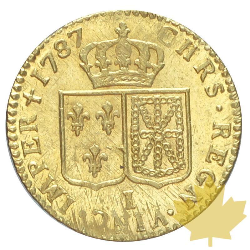 FRANCE-1787 I- LOUIS D'OR À LA TÊTE NUE-Limoges-Louis XVI-Sup - 20190617103141_LOUIS-OR-1787-LIMOGES-2.JPG