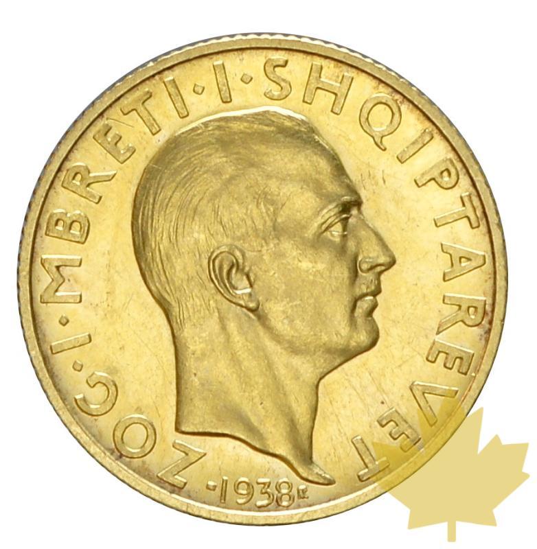 ALBANIE-1938-20 FRANGA-Zog I-FDC - 20190617162438_20franga-1938-albania-1.JPG