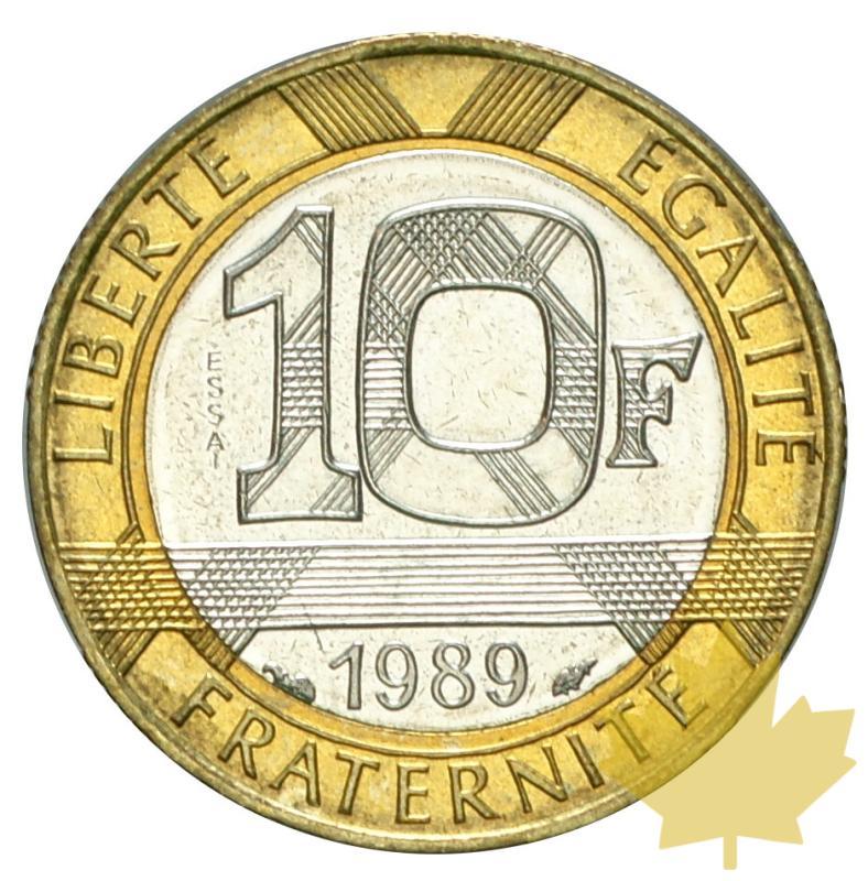 FRANCE-1989-10 FRANCS-Montesquieu-ESSAI-FDC - 20190619111329_10fr-montesquieu-essai-2.JPG