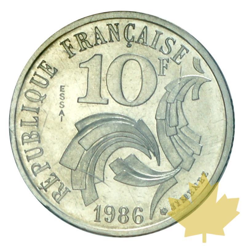 FRANCE-1986-10 FRANCS-Jimenez-ESSAI-FDC - 20190619140333_10francs-essai-1986-4.JPG
