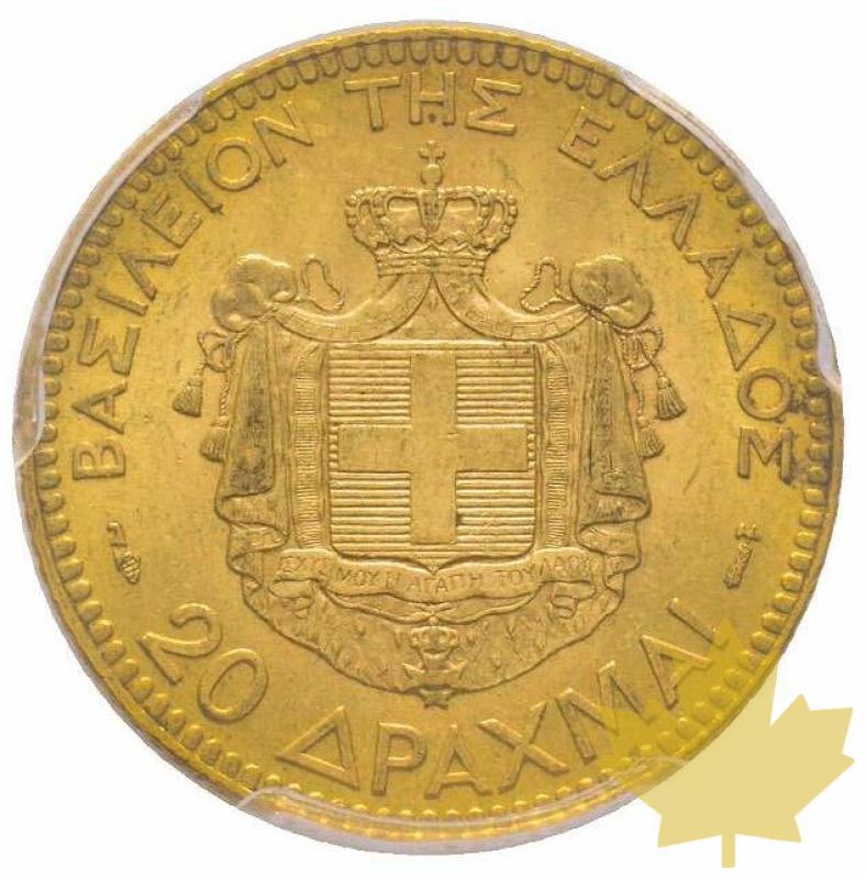 GRECE-1884-20 DRACHME-PCGS MS63 - 20190624141331_20DRACHME-1884-MS.jpg
