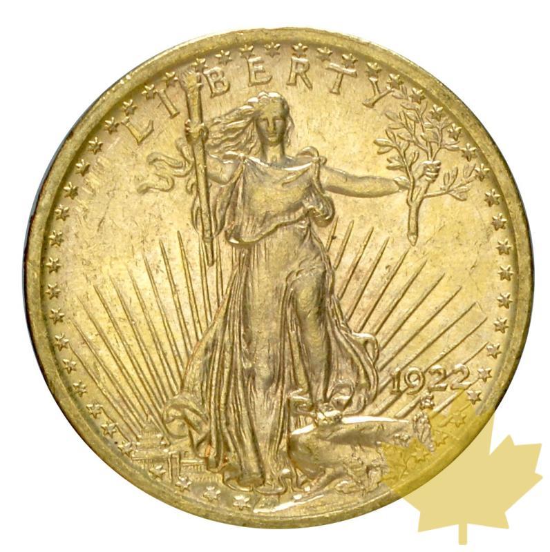 USA-1922-20 DOLLARS-Saint Gaudens-SUP-FDC - 20190627154418_20dollars-1922-1.JPG