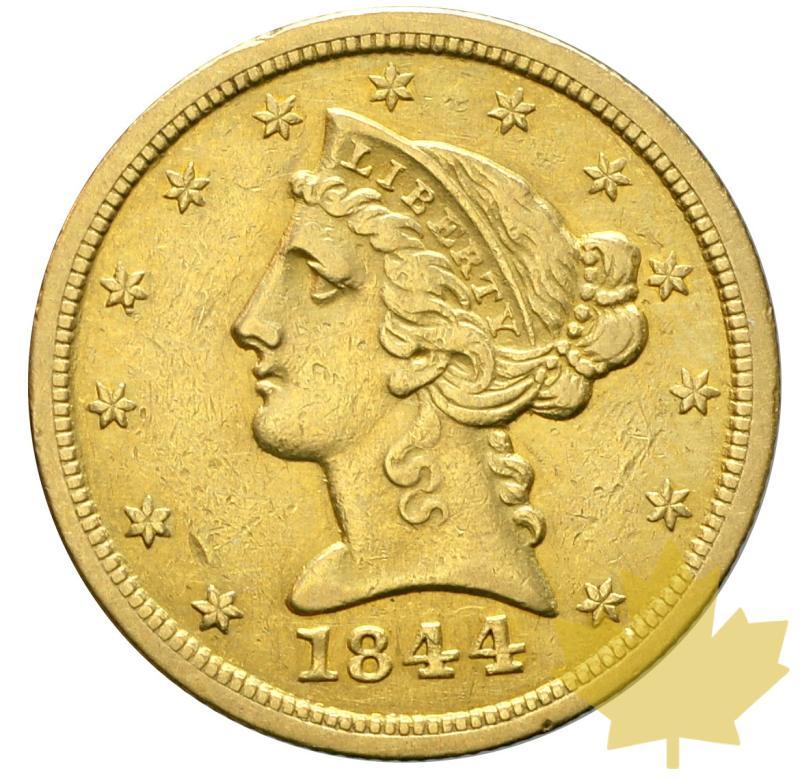 USA-1844 O-5 Dollars-New Orleans-presque Superbe - 20190708161013_5dollars-1844-neworleans-1.JPG