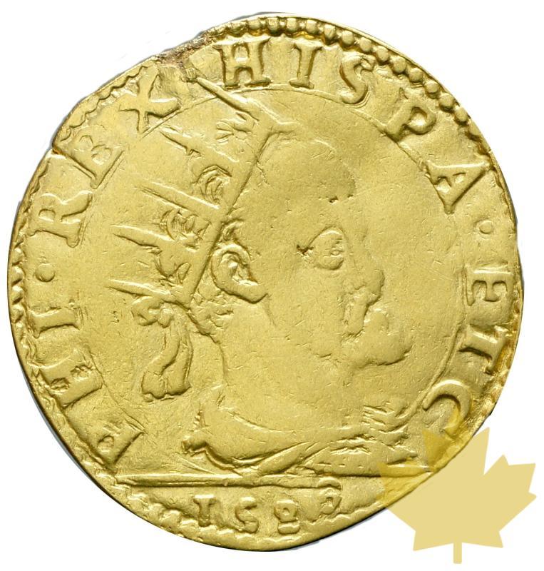 ITALIE-1588-Doppia-Milano-Filippo II-TB-TTB - 20190708161627_milano-1588-filippoII-1.JPG