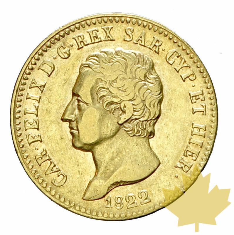 ITALIE-1822-20 LIRE-Carlo Felice-TTB+ Torino - 20190802093517_20lire-1822-carlo-felice-1.JPG