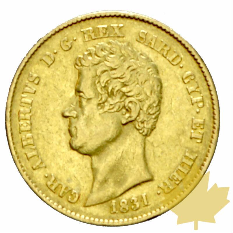 ITALIE-1831-20 LIRE-Carlo Alberto-TTB-SUP Torino - 20190802095540_20lire-1831-carlo-ALBERTO-5.JPG