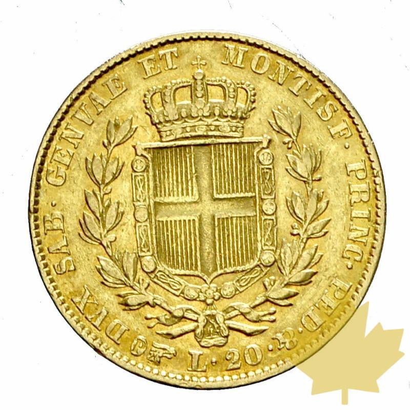 ITALIE-1831-20 LIRE-Carlo Alberto-TTB-SUP Torino - 20190802095540_20lire-1831-carlo-ALBERTO-6.JPG