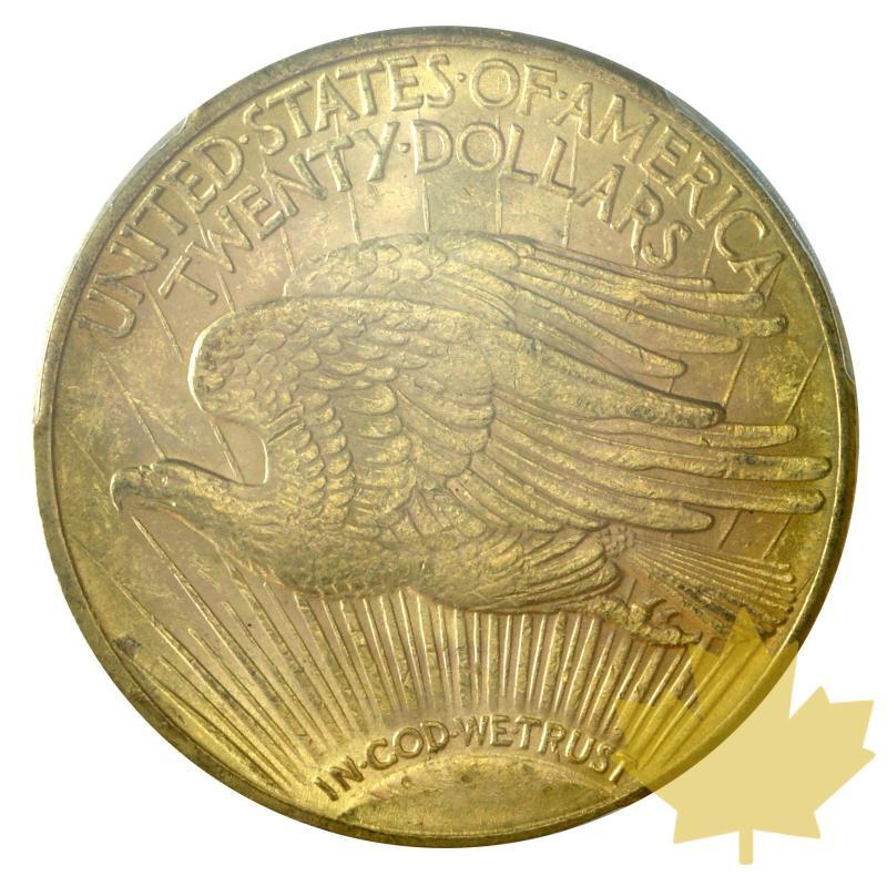 USA-1920-20 DOLLARS SAINT GAUDENS-PCGS MS62 - 20190802131607_20-dollars-1920-MS62-2.JPG