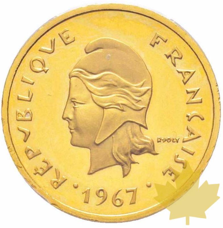 NOUVELLES HEBRIDES-1967-10 FRANCS PIEFORT OR-PCGS SP64 - 20190820095107_newhebrides-1967-piefort-.jpg