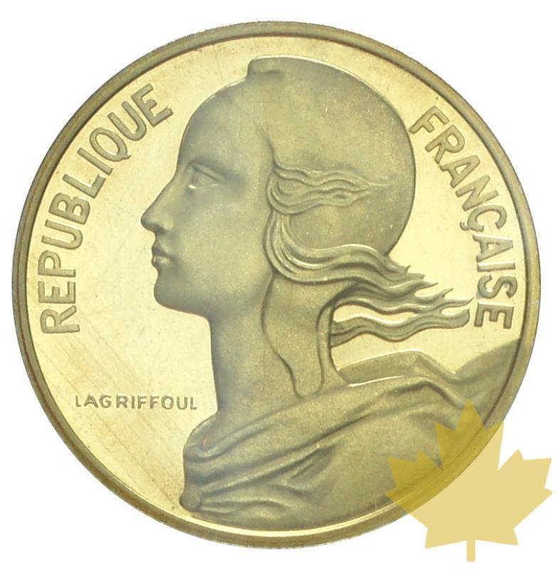 FRANCE-1971-10 CENTIMES PIEFORT-FDC - 20190820105016_10centimes-1971-piefort-2.JPG